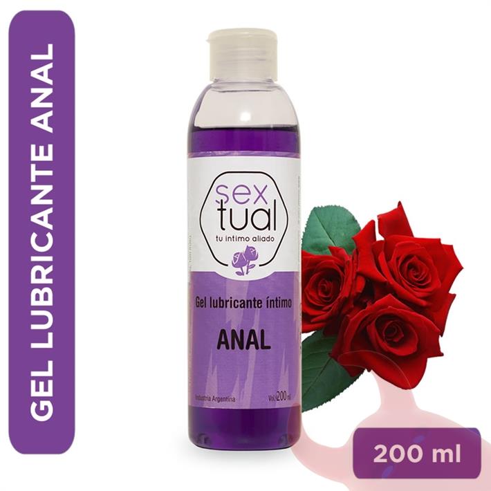  Gel anal con aroma a rosas 200 ml 